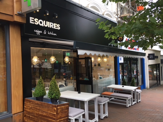 Esquires becomes town's eighth chain coffee shop